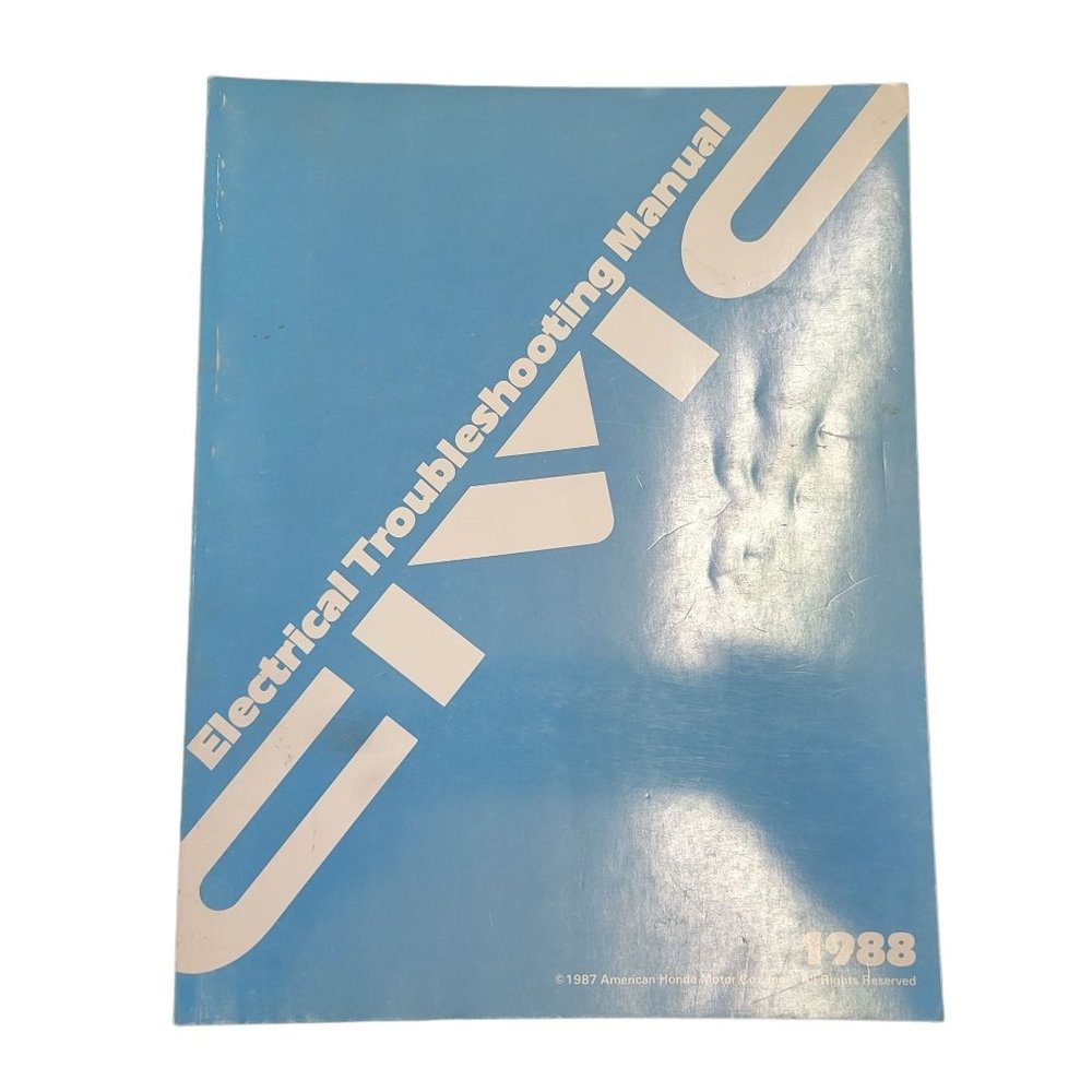 1988 Honda Civic Electrical Troubleshooting Manual